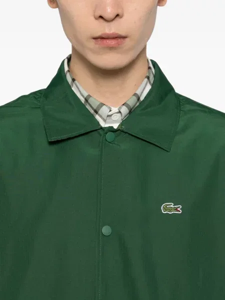 Geacă Lacoste cu broderie verde
