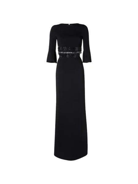 Stras rochie maxi Philipp Plein negru