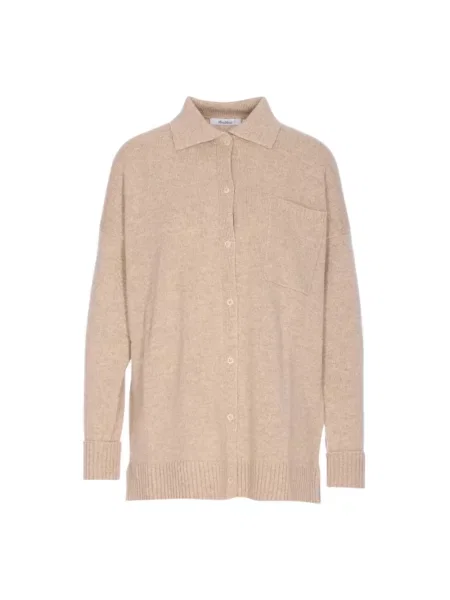 Kardigan Max Mara beżowy