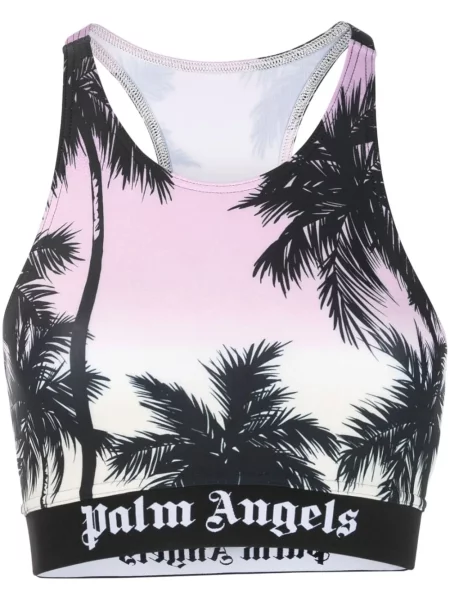 Cropp top Palm Angels cu imagine violet