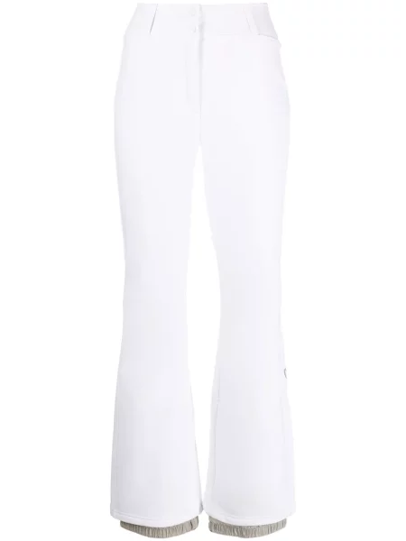 Jeździć na nartach spodnie dresowe Rossignol z wysoką talią bez fiszbin białe