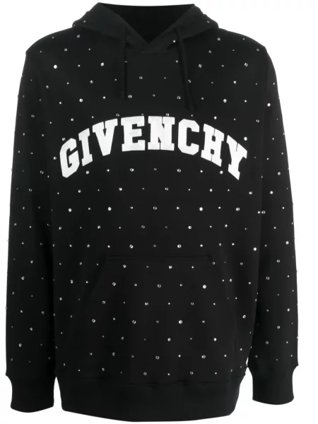 Hanorac cu glugă Givenchy cu imagine negru