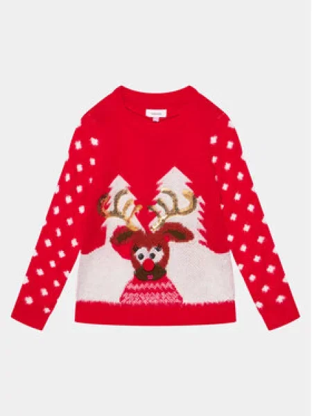 Vero Moda Girl Džemper Rudy crvena