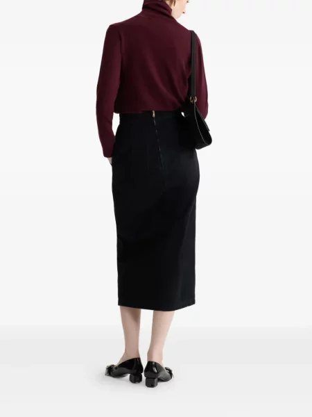 Suknja Patou prorez crna