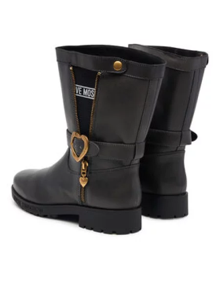 Čizme LOVE MOSCHINO crna