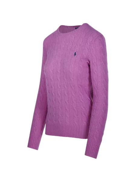 Пуловер Polo Ralph Lauren бродиран розово