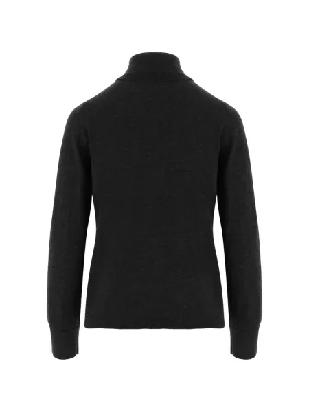 Top Allude de lână negru