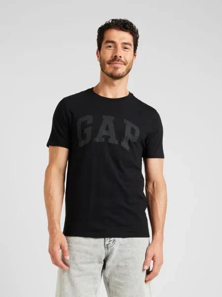 GAP Tricou EVERYDAY' negru