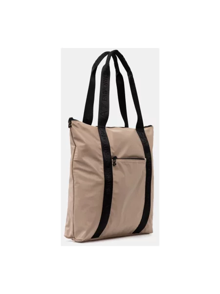 Emporio Armani torebka shopper beżowa