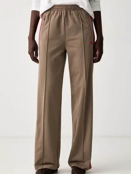 Adidas Originals pantaloni de trening pentru femei Firebird maro