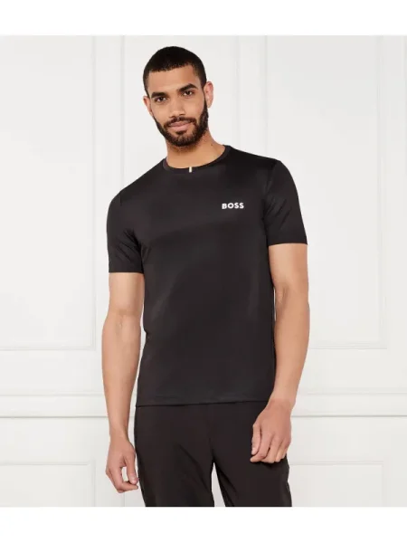 BOSS GREEN Tricou Tee negru