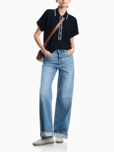 Поло Emporio Armani синее