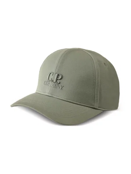 Czapka z daszkiem C.p. Company z logo zielona