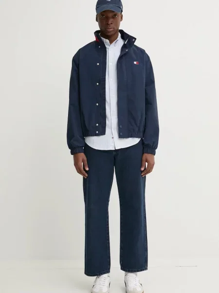 Μπουφάν Tommy Jeans ναυτικό μπλε