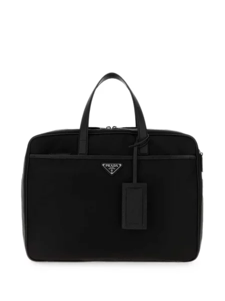 Servietă Prada din piele negru