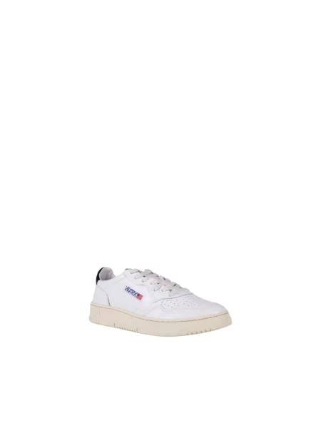 Sneakers Autry Medalist Low Man Leat/ Leat Wht/ Black EUR 42 białe