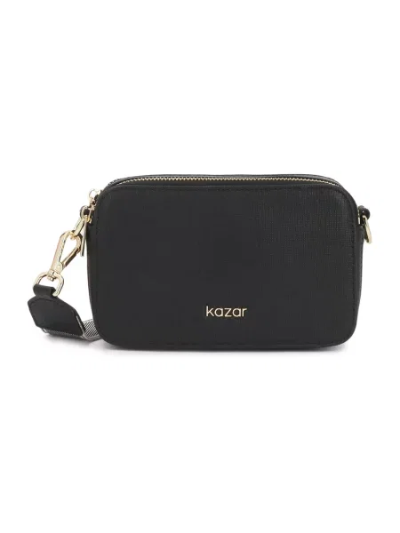 Torebka skórzana Kazar czarna