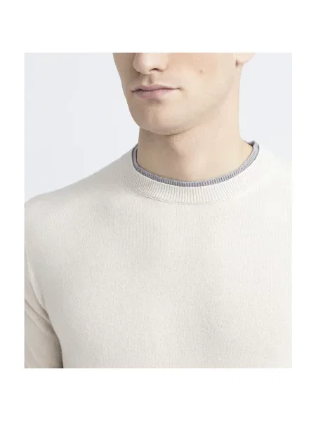 Sweter Peserico z kaszmiru beżowy