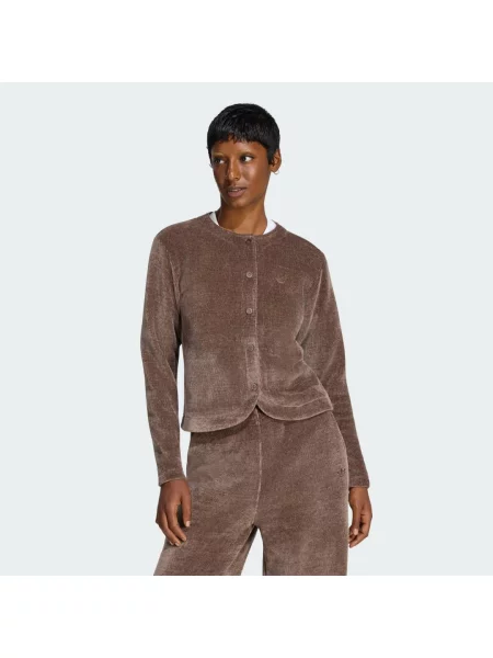 SVETR PREM ESS CHENILLE BUTTON UP CARDIGAN