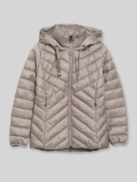 Kurtka pikowana o kroju slim fit z zamkiem błyskawicznym dwustronnym S.oliver Red Label