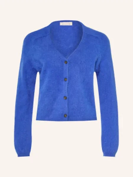 Mm By Max Mara Kardigan Fosco Z Kaszmirem blau niebieski