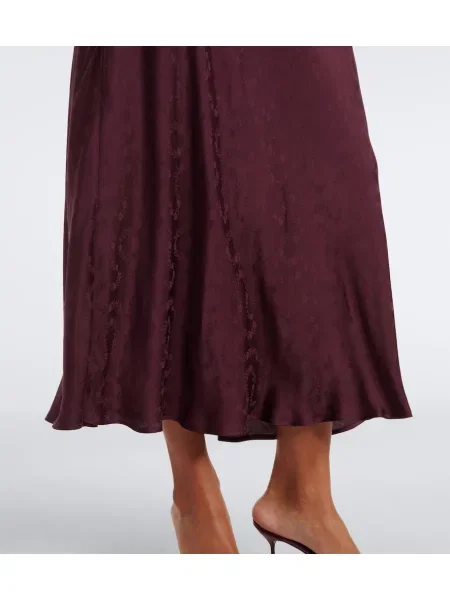Rochie midi Rixo din satin