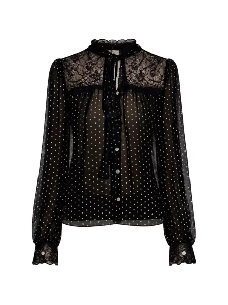 Długa bluzka Sea czarna