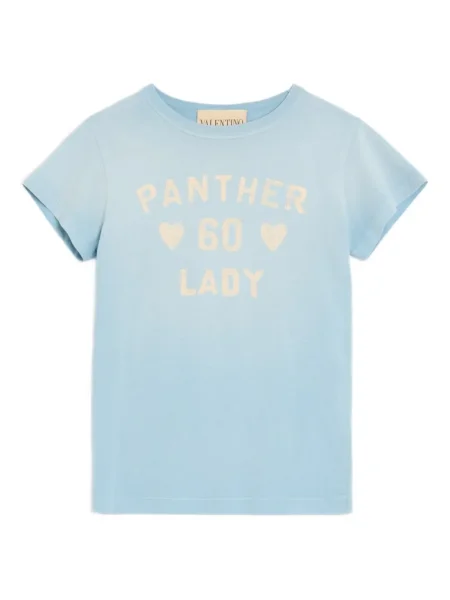 Tricou Valentino Garavani scurt albastru