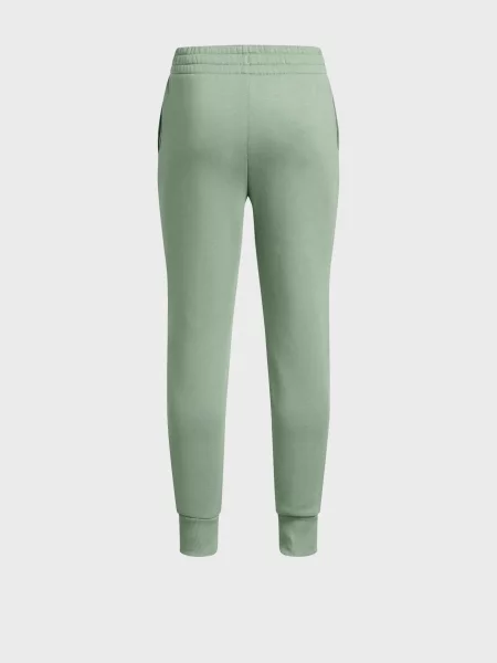 Дитячі джогери Under Armour м'ятного кольору