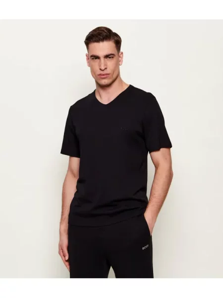 BOSS BLACK Tricou TShirtVN 3P Classic negru