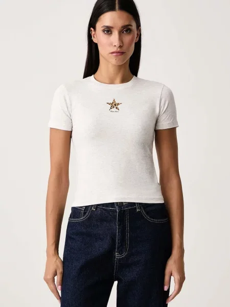 Guess Jeans t-shirt γυναικείο με ελαστάν