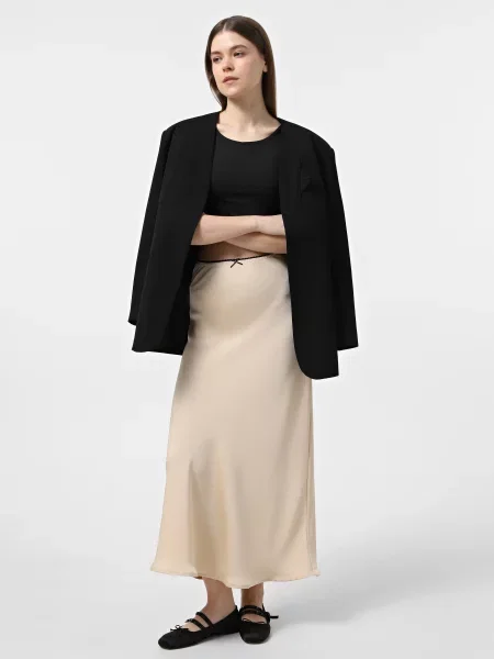 Спідниця міді Braska бежевий