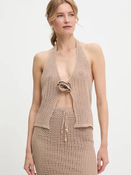 Штани Answear Lab коричневі