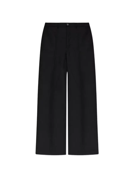 Pantaloni Rick Owens de lână negru