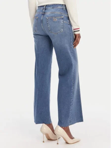 Liu Jo Jeans hlače Flare Fit modra