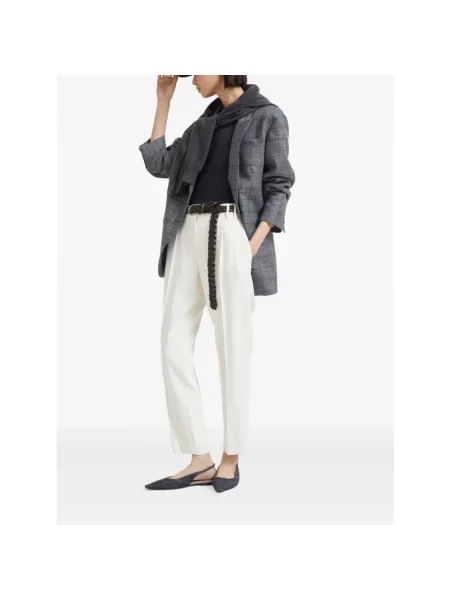 Sweter Brunello Cucinelli z kaszmiru szary