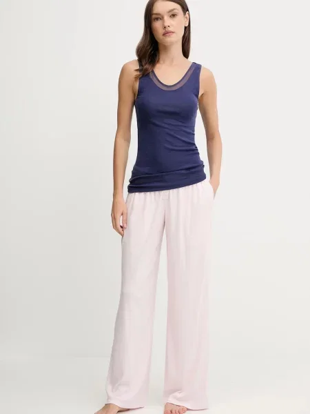 Top Chantelle wełniany niebieski