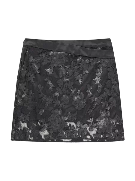 Spódnica Munthe z cekinami czarna