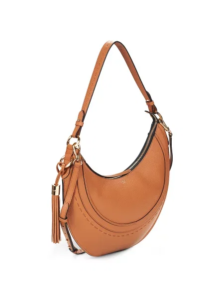 Crossbody kabelka Lancel hnedá