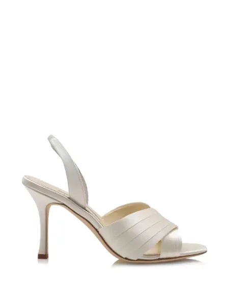 Сатенени сандали Manolo Blahnik