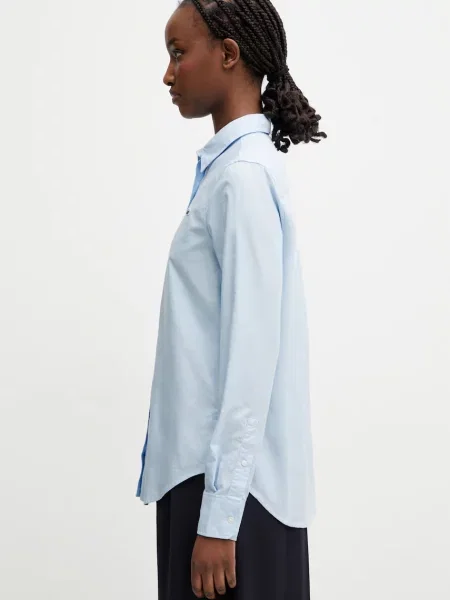 Lacoste cămașă oxford din feminină