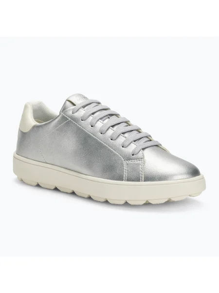 Olcsóbban. Női cipő Geox Spherica silver/optic white. Méret: 35 EU fehér