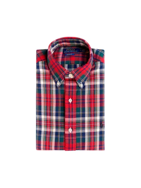 Koszula Polo Ralph Lauren w kratę z twillu