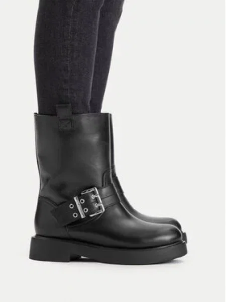 LOVE MOSCHINO Čizme crna
