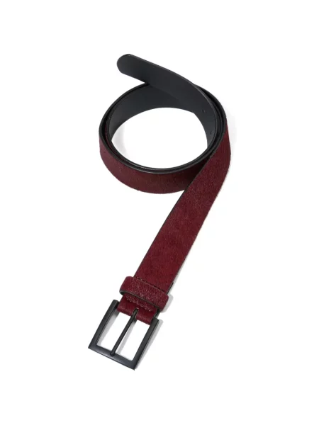 Колан Osklen с козина червено