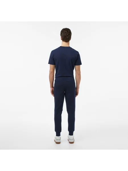 Lacoste Spodnie Dresowe Slim Fit granatowe