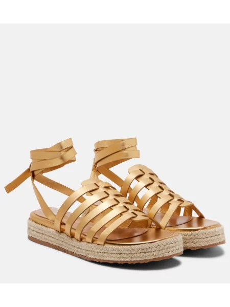 Sandale Gianvito Rossi din piele maro