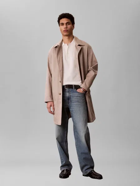 Calvin Klein Jeans koszulka polo z dzianiny Mężczyźni S biały