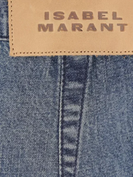 Blugi Marant Etoile plisate albastru