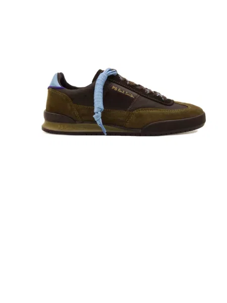 Sneakersy Paul Smith brązowe